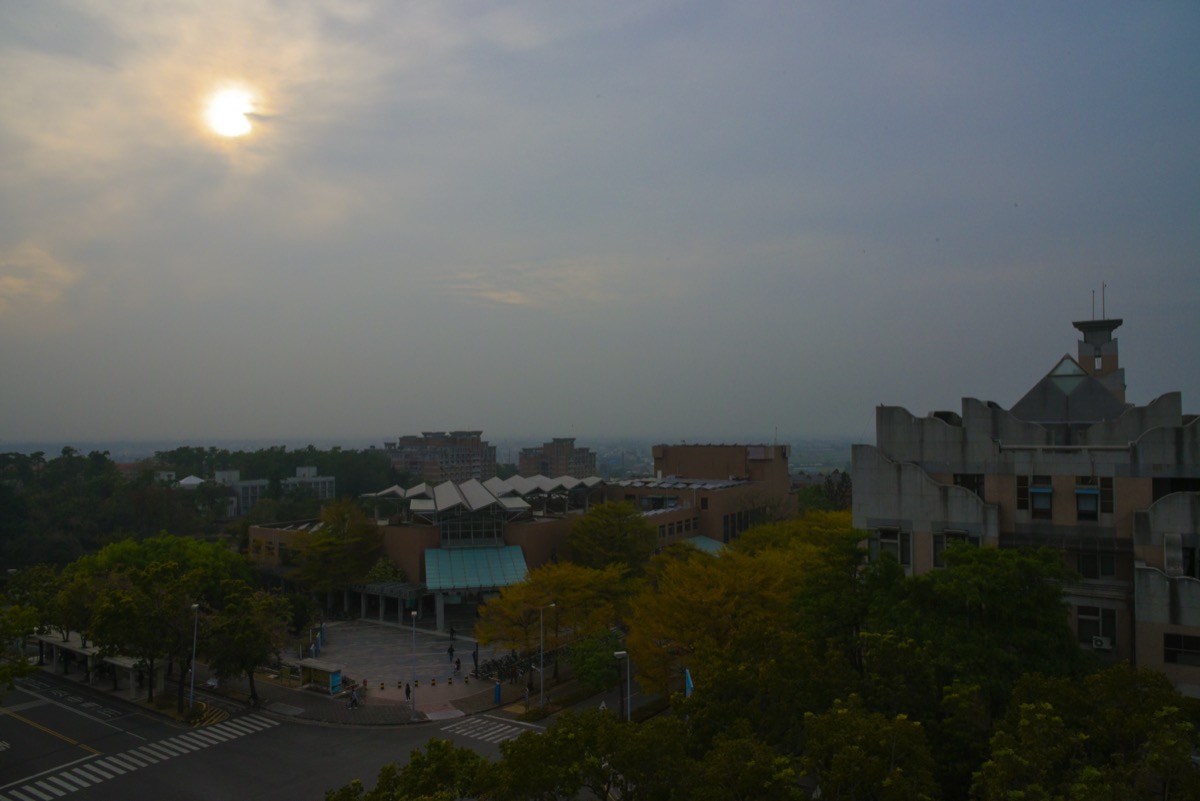 中正大學校園新生報到