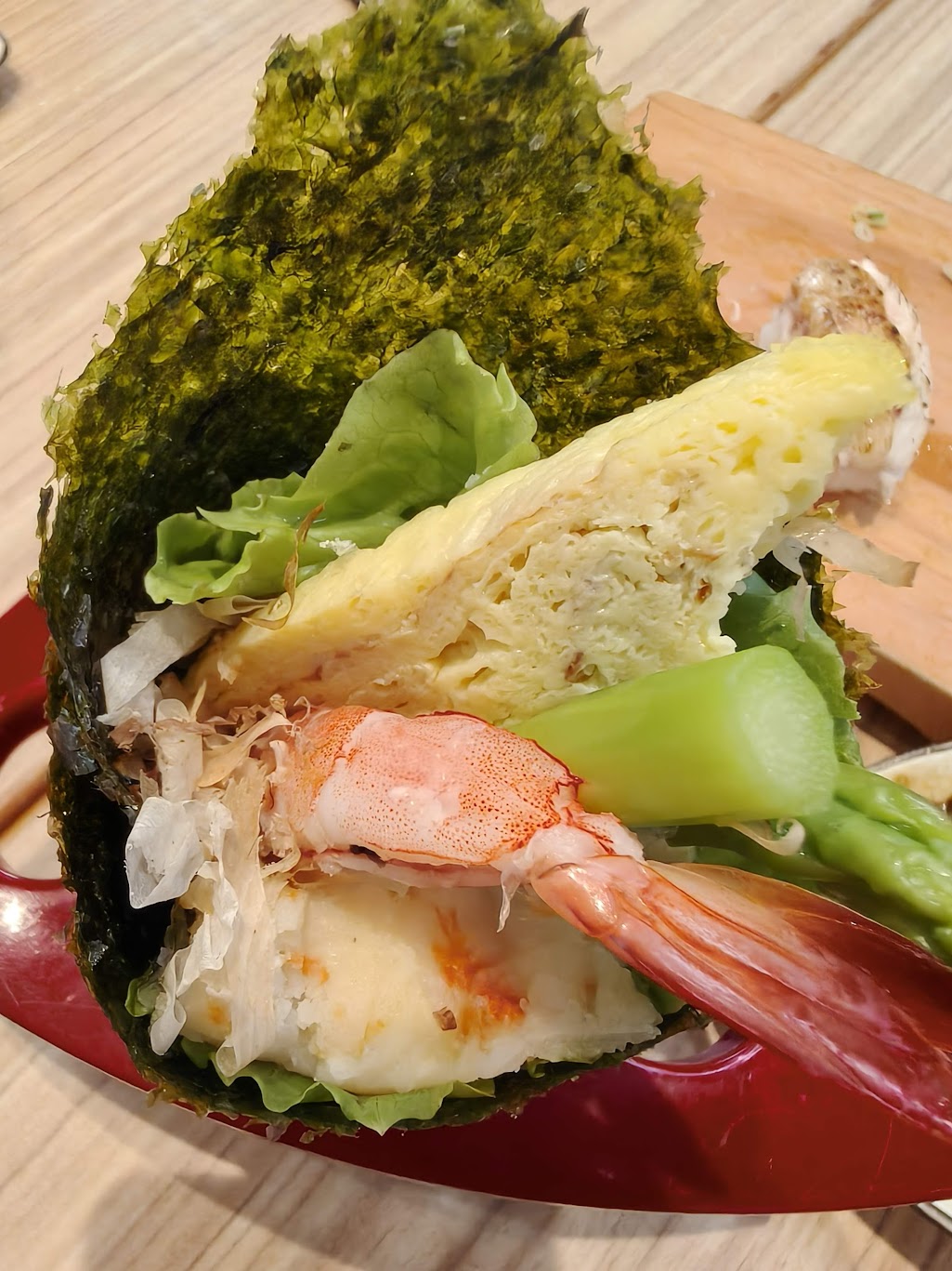 花亭壽司 - 比目魚鰭邊肉